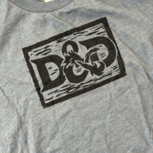 Block-printed D&D T-Shirt